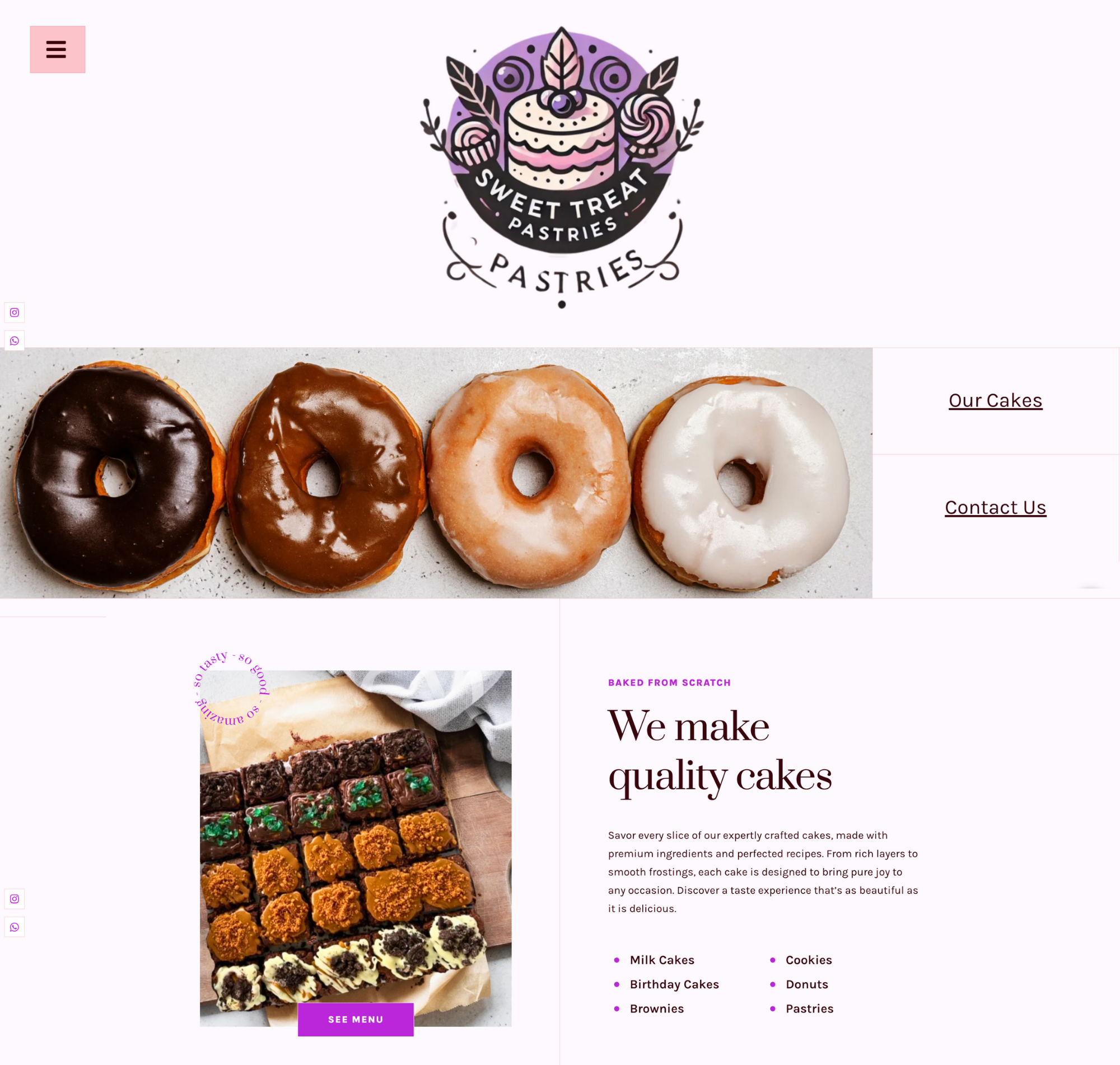 Sweet Treat Pastries