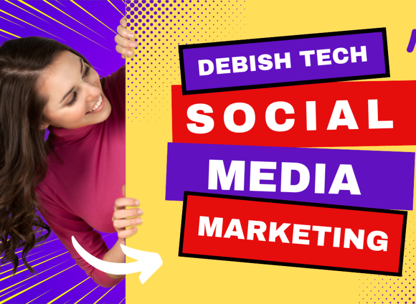 Yellow Blue Modern Social Media Youtube Thumbnail